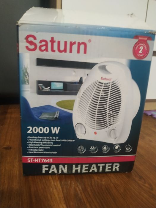 Тепло вентилятор Saturn, б/у