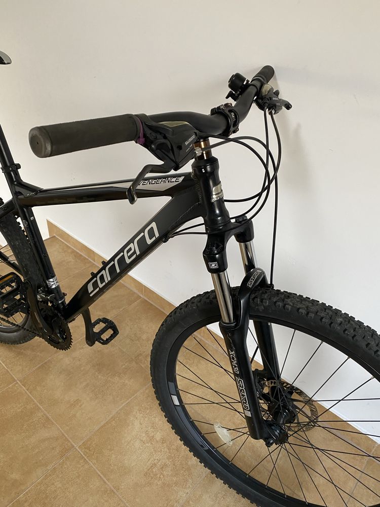 Rower Carrera Vengeance 27.5", Shimano, SRsuntour, Tarcze, Rama M