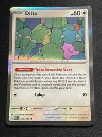 Carta Pokémon Ditto 132/165 Scarlet & Violet 151