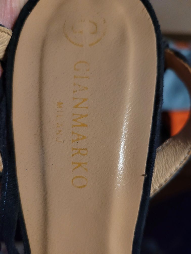Buty damskie włoskie szpilki  firmy GianMarko Milano szpilki wią