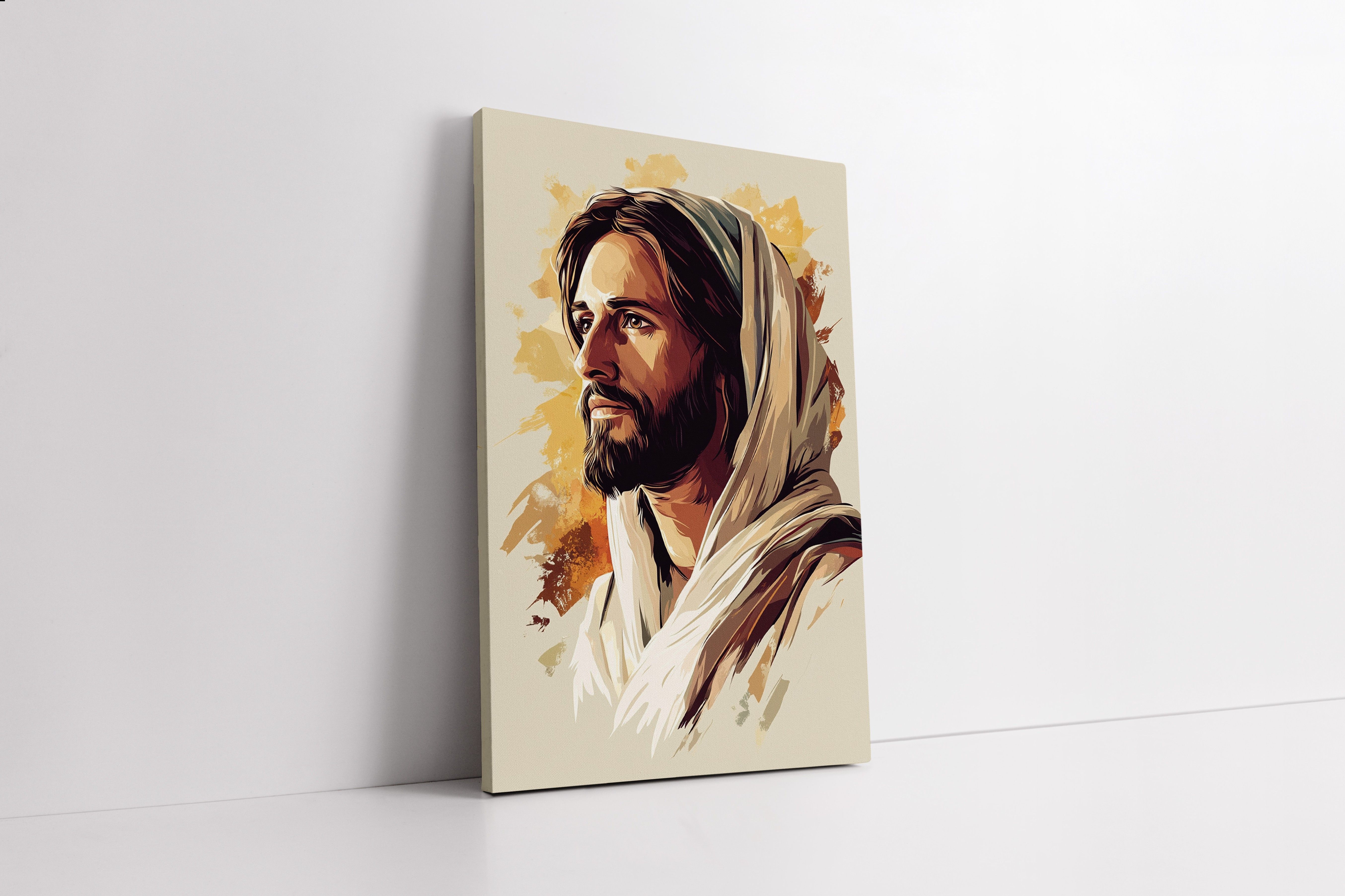 Obraz na płótnie Jezus Chrystus dla dzieci 80x120, dekoracja wnętrz