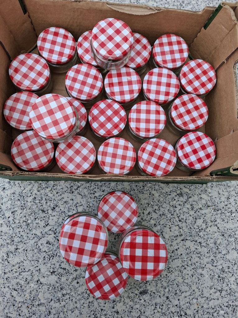 Frascos de vidro