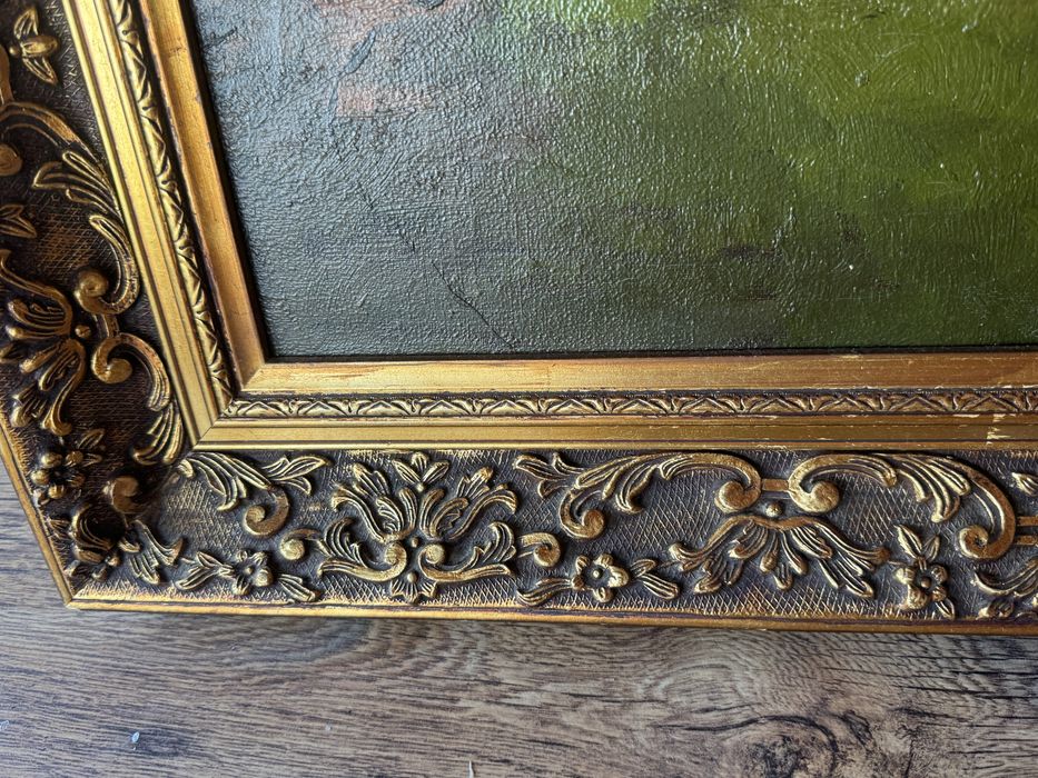 Holenderski obraz olejny na płótnie Burgy