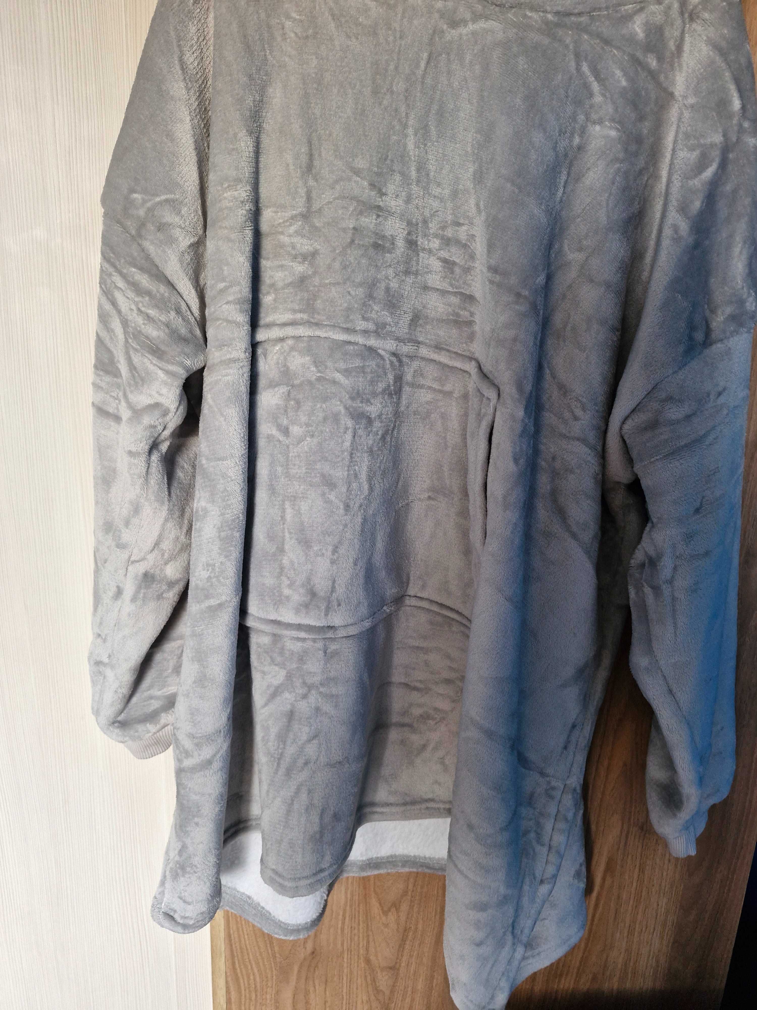Snuggie koc bluza z kapturem