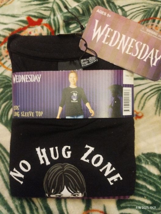 Wednesday bluza długi rękaw