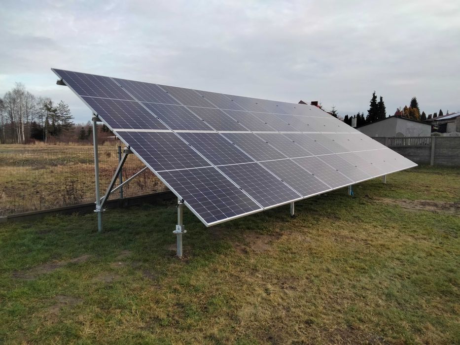 Fotowoltaika Instalacja fotowoltaiczna 5kw Grunt