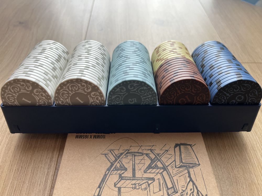 Żetony Iron Clays 100