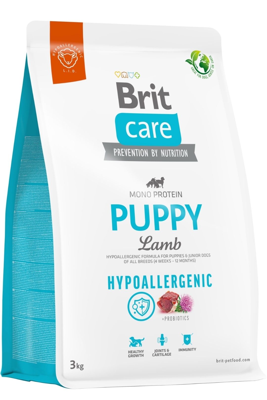 Сухий корм для цуценят всіх порід Brit Care Dog