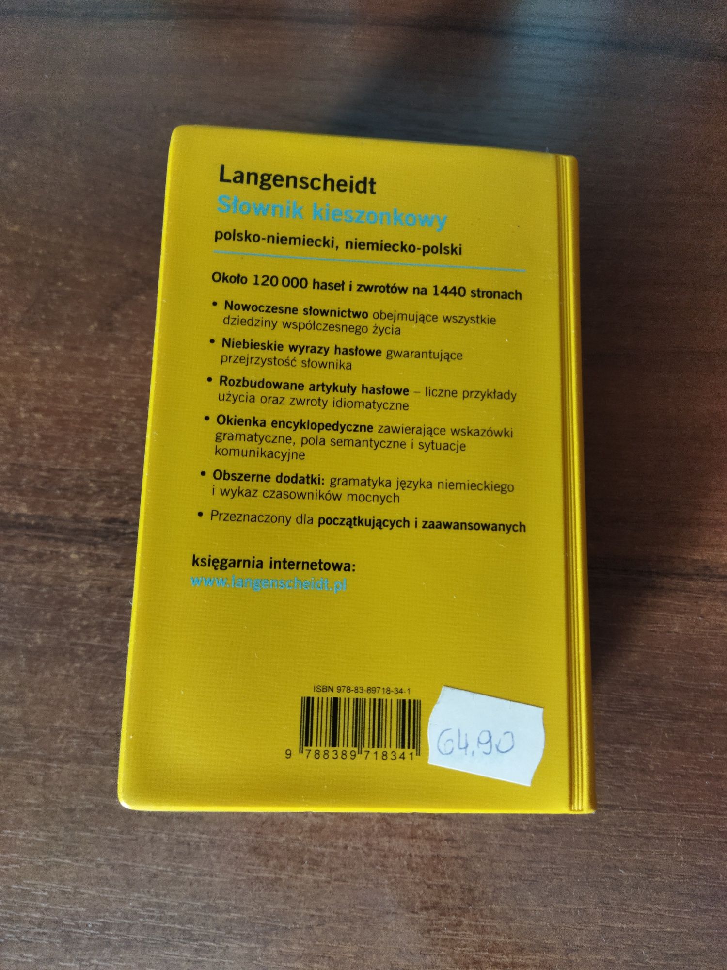 Słownik kieszonkowy Langenscheidt polsko-niemiecki niemiecko-polski