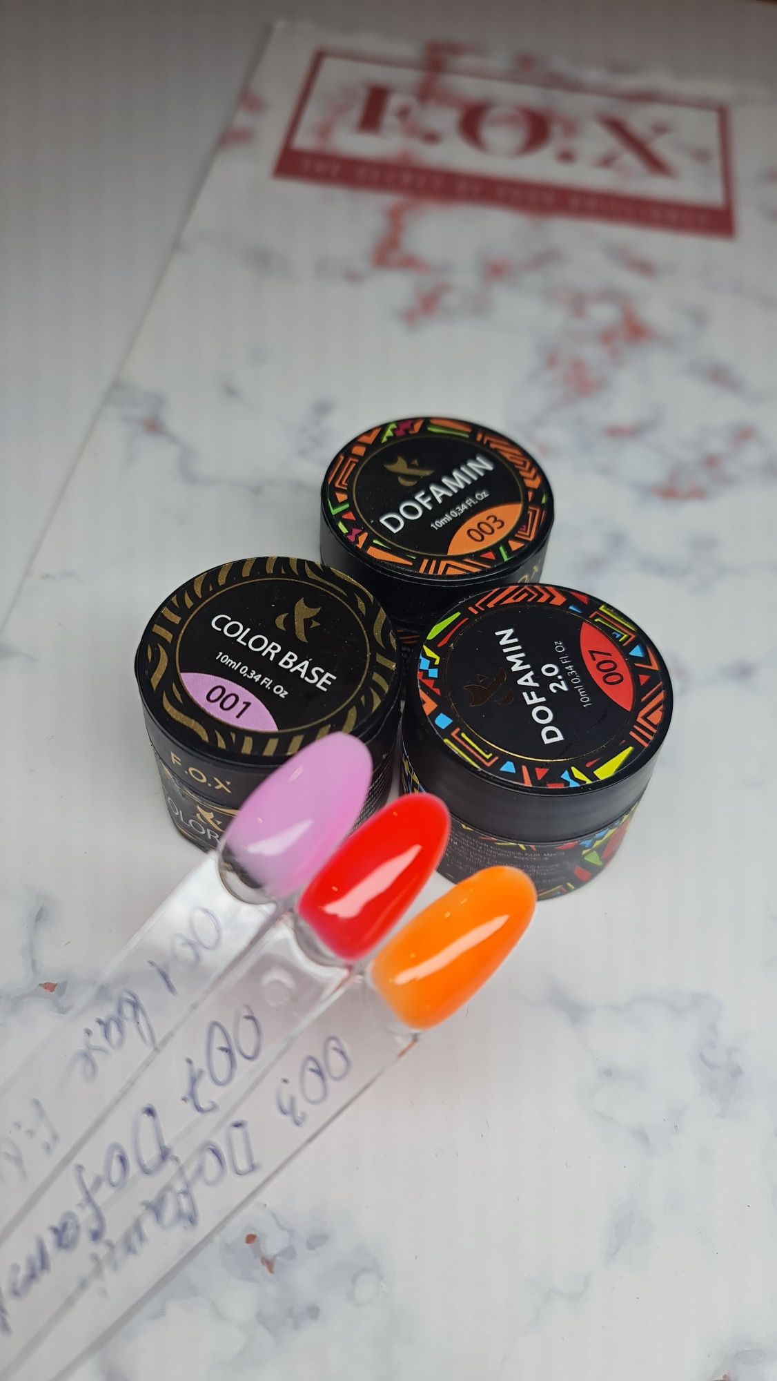 Все для манікюру Luna, NUB, fox, Saga