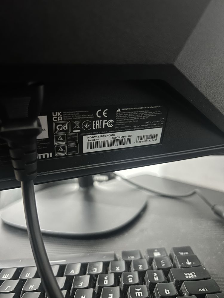 Monitor AOC 180hz - garantia