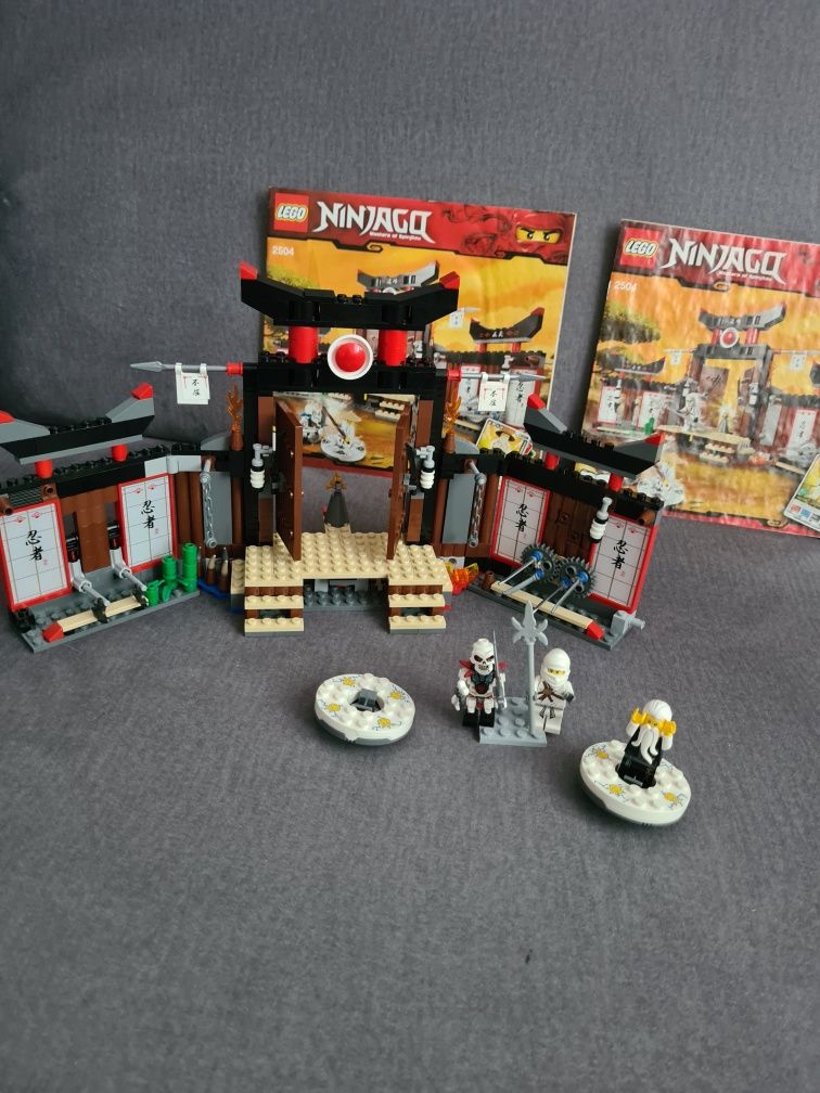 Lego ninjago 2504 + figurki oraz instrukcje
