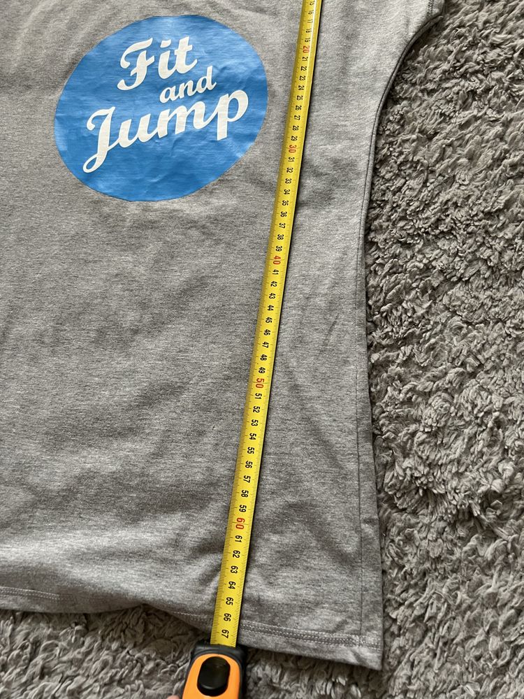 Koszulka na fitnes -trampoliny
