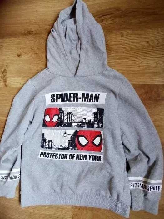 Bluza Spider Man  chłopięca rozmiar 140