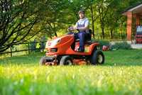 Koszenie trawy koszenie traktorkiem usługi ogrodnicze