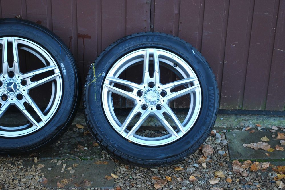 Koła 205/55 R16 5x112 Alufelgi + opony zimowe Mercedes A B Klasa