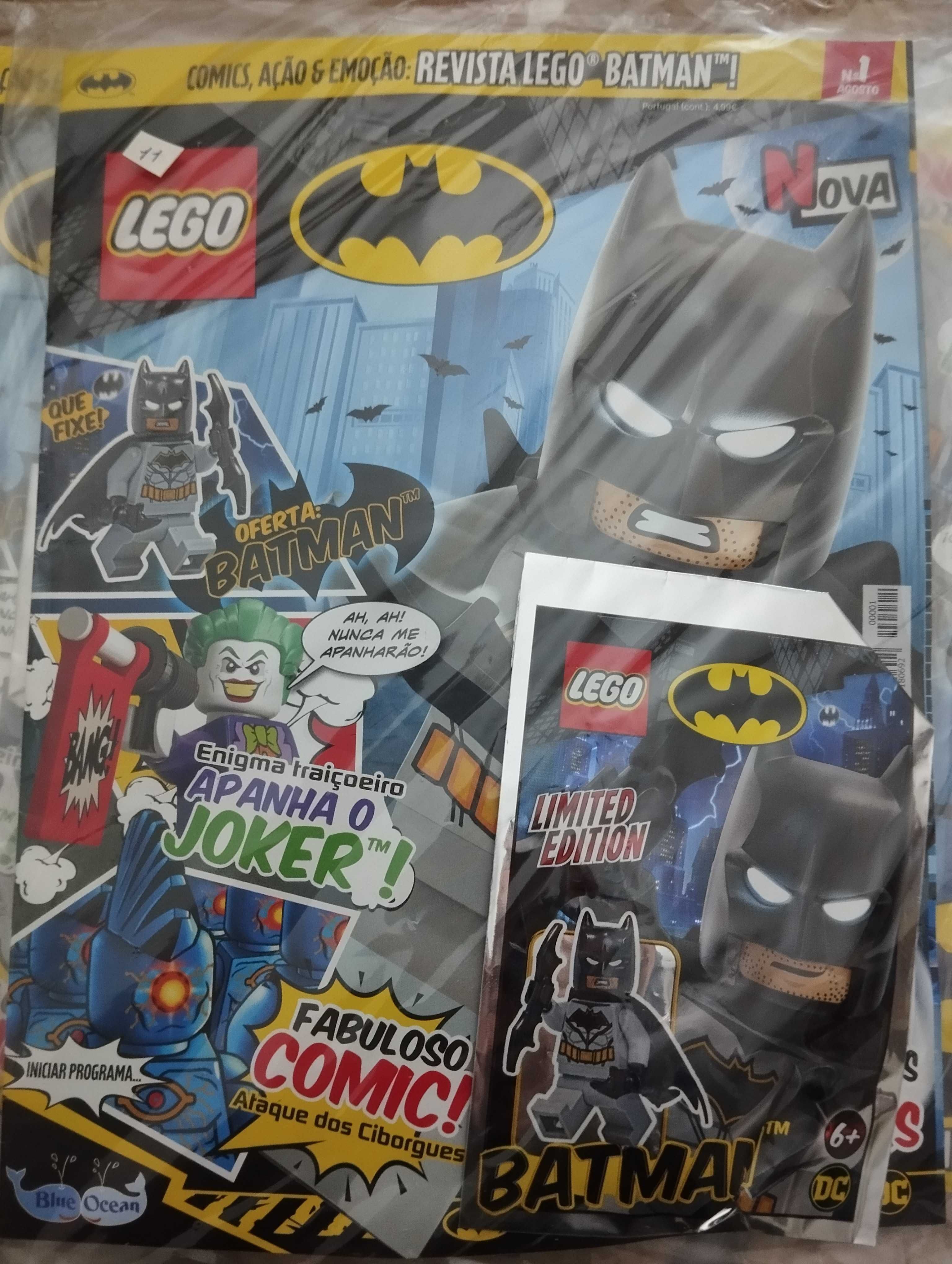 Revista LEGO Batman Batman com Bat-a-Rang 211901