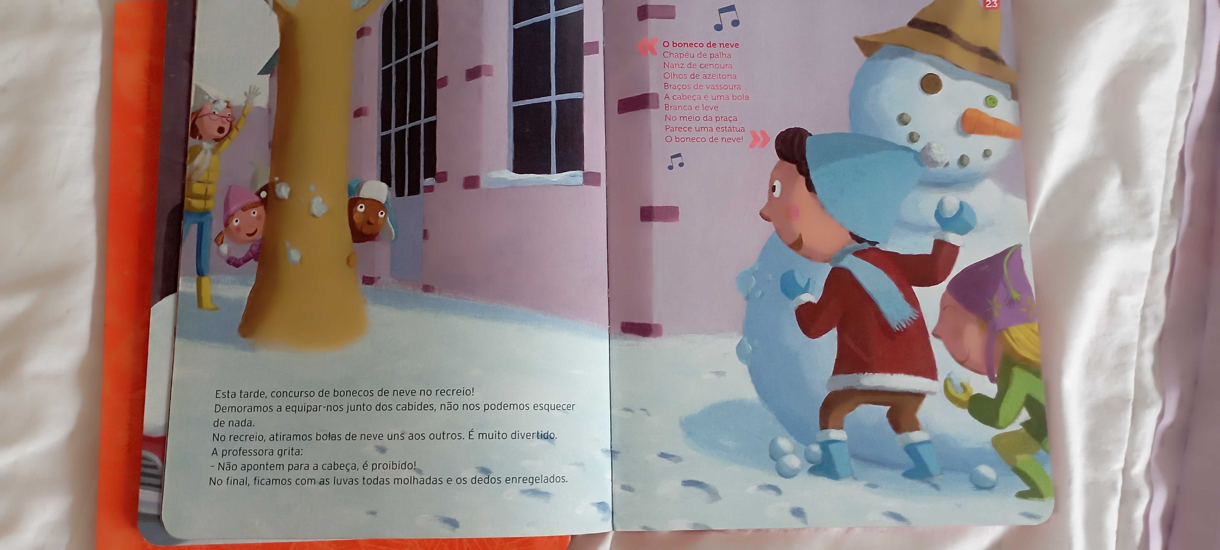 Estações do ano - 2 livros - Primavera e Inverno - da Coleção Edicare