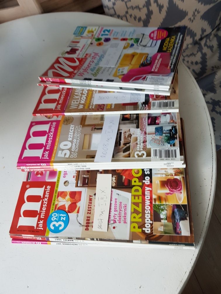 Magazyny wnętrzarskie M jak mieszkanie z lat 2007- 2010
