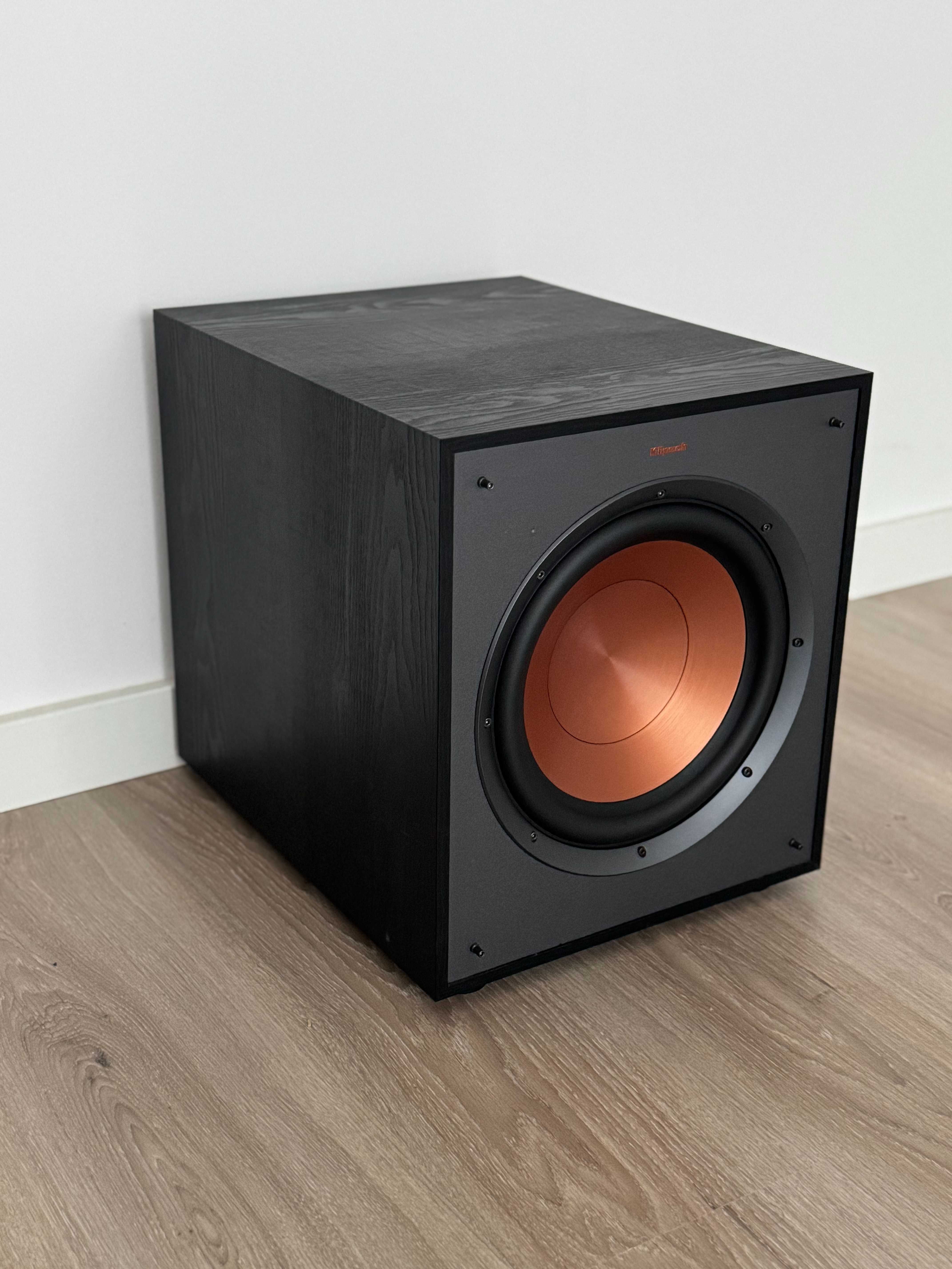 Subwoofer home cinema Klipsch R-100SW COMO NOVO