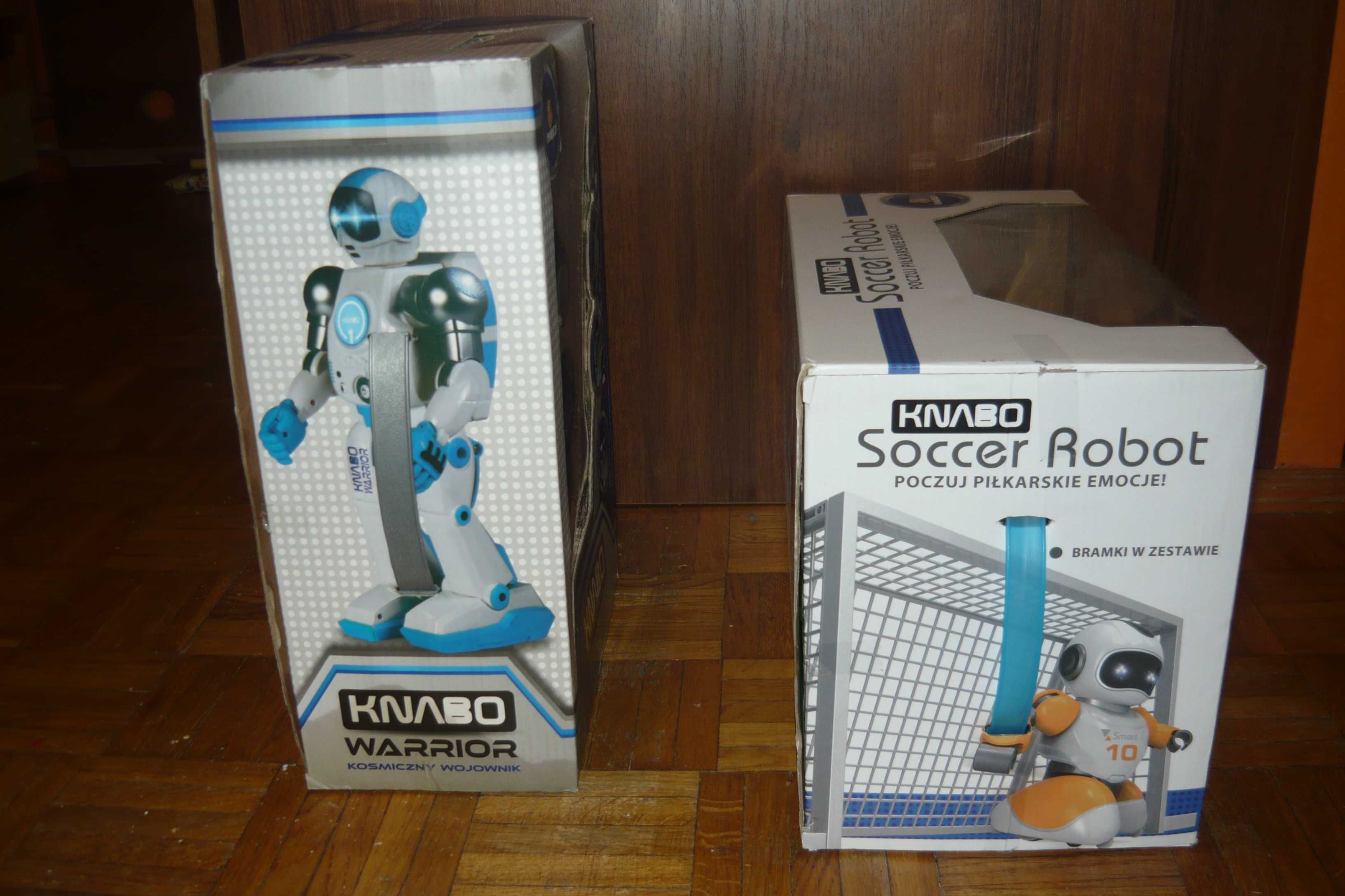 Roboty Zdalnie Sterowane - Wojownik i Piłkarze