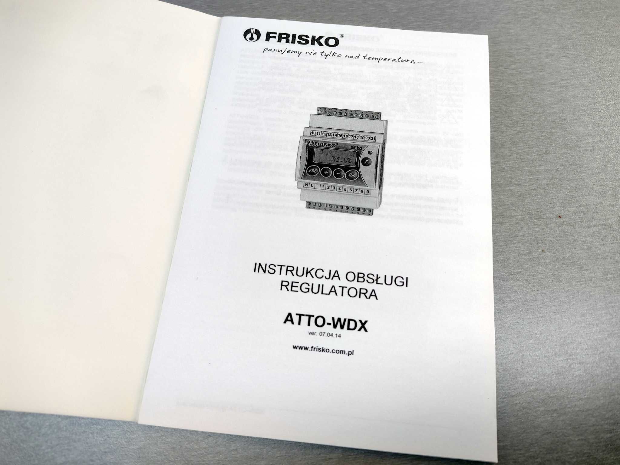 Szafka regulator kontroler sterownik FRISKO ATTO-WDX - nowy komplet