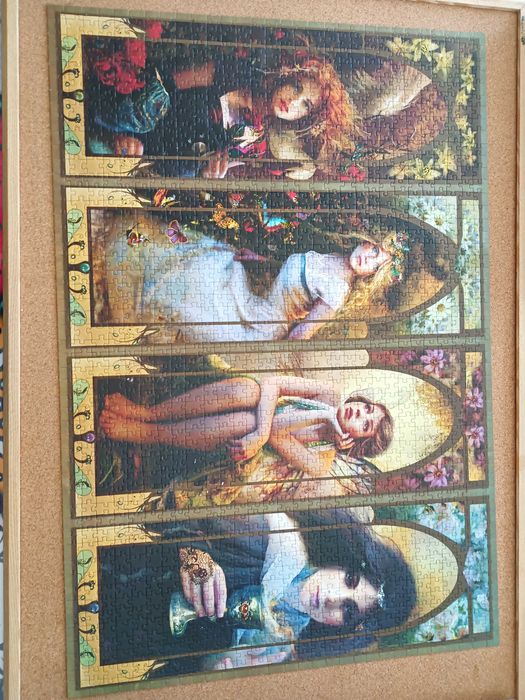 Trefl 1500 elementów "Kolaż fantasy"