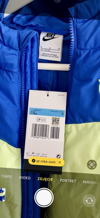 Kurtka zimowa Nike FC Barcelona 137-148 oryginał