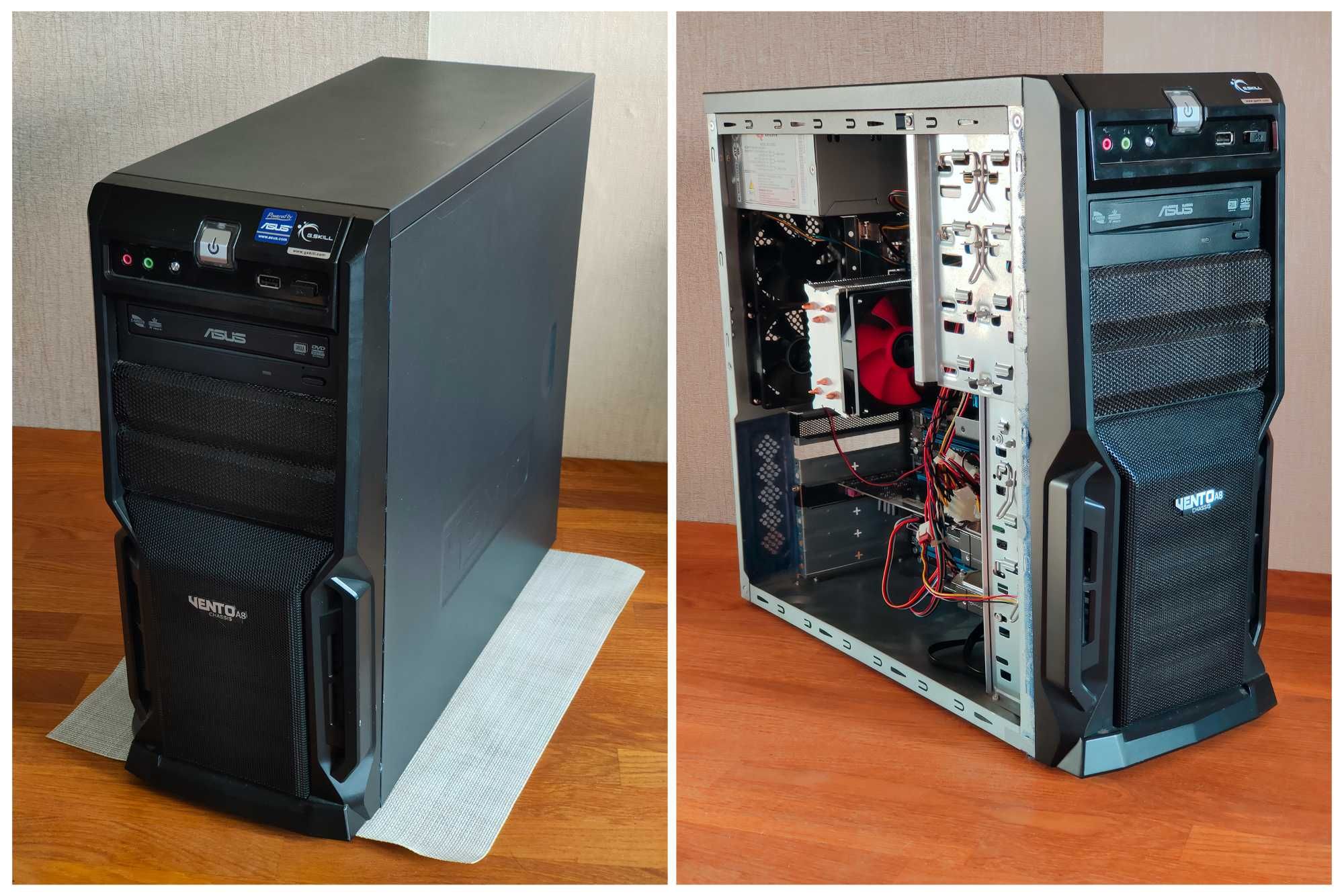 Потужний ПК Core i7 3770K / PBZ77-V LX / 32Gb RAM / SSD+HDD / WiFi