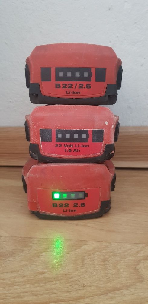 Akumulator Hilti B 22 Volt Li-ion 1.6 Ah 2.6Ah CPC bateria zestaw