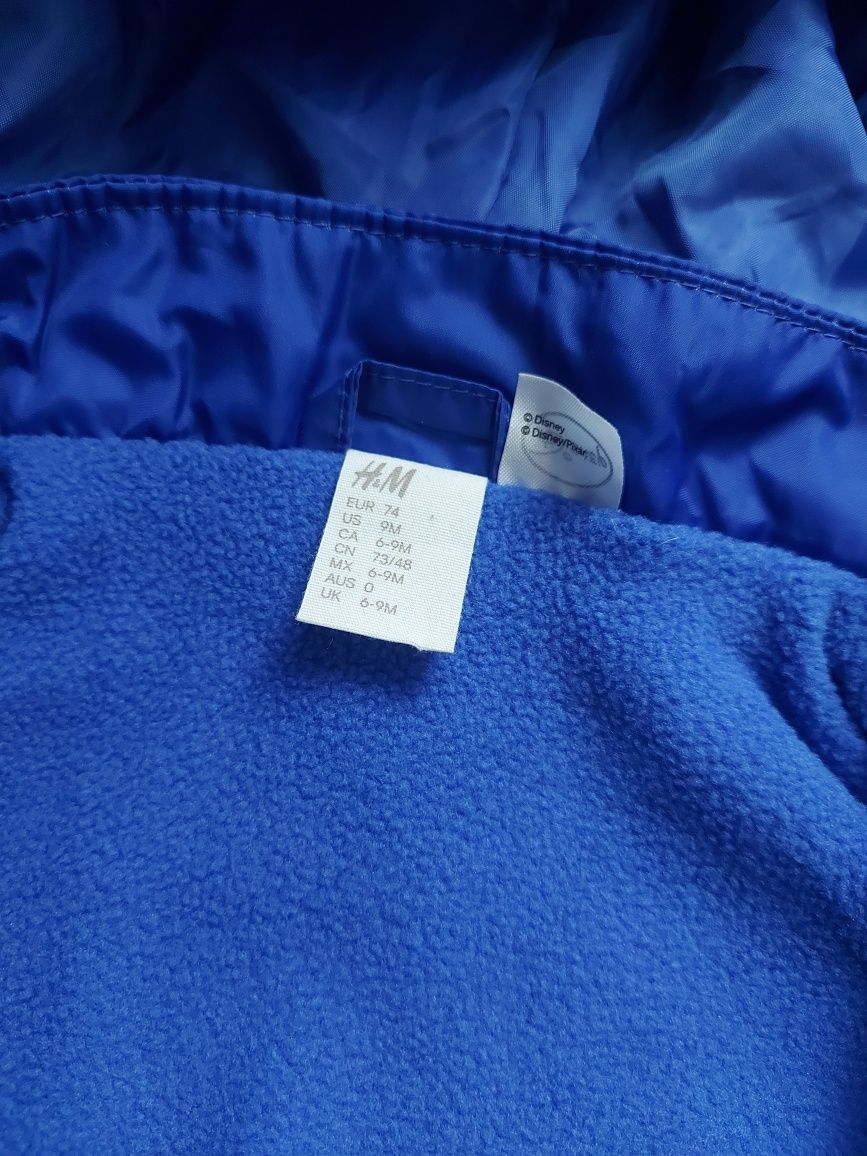 Kurtka H&M Mickey 74/Jak Nowa!Wiosna