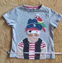 Koszulka z krótkim rękawem t-shirt pirat piratem 92 M&S