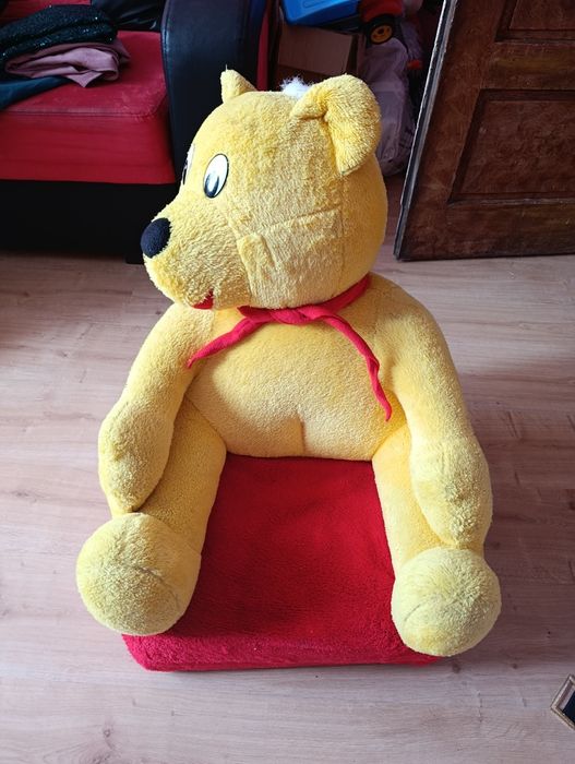 Fotel rozkładany dziecięcy Smyk Miś