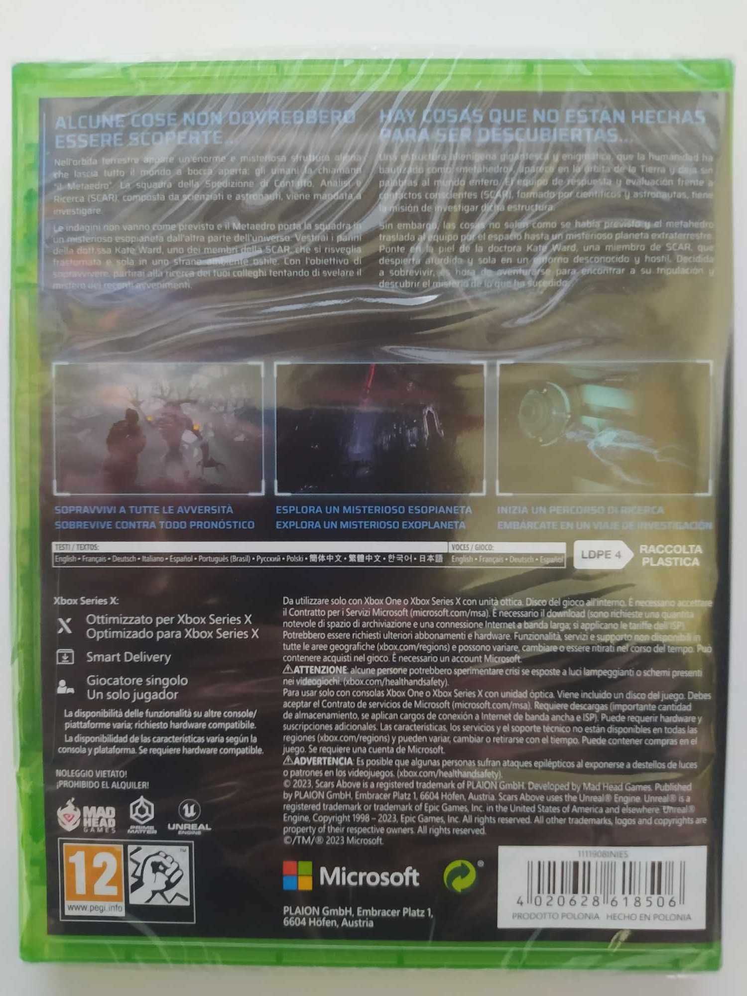 NOWA Scars Above Xbox One / Xbox Series X