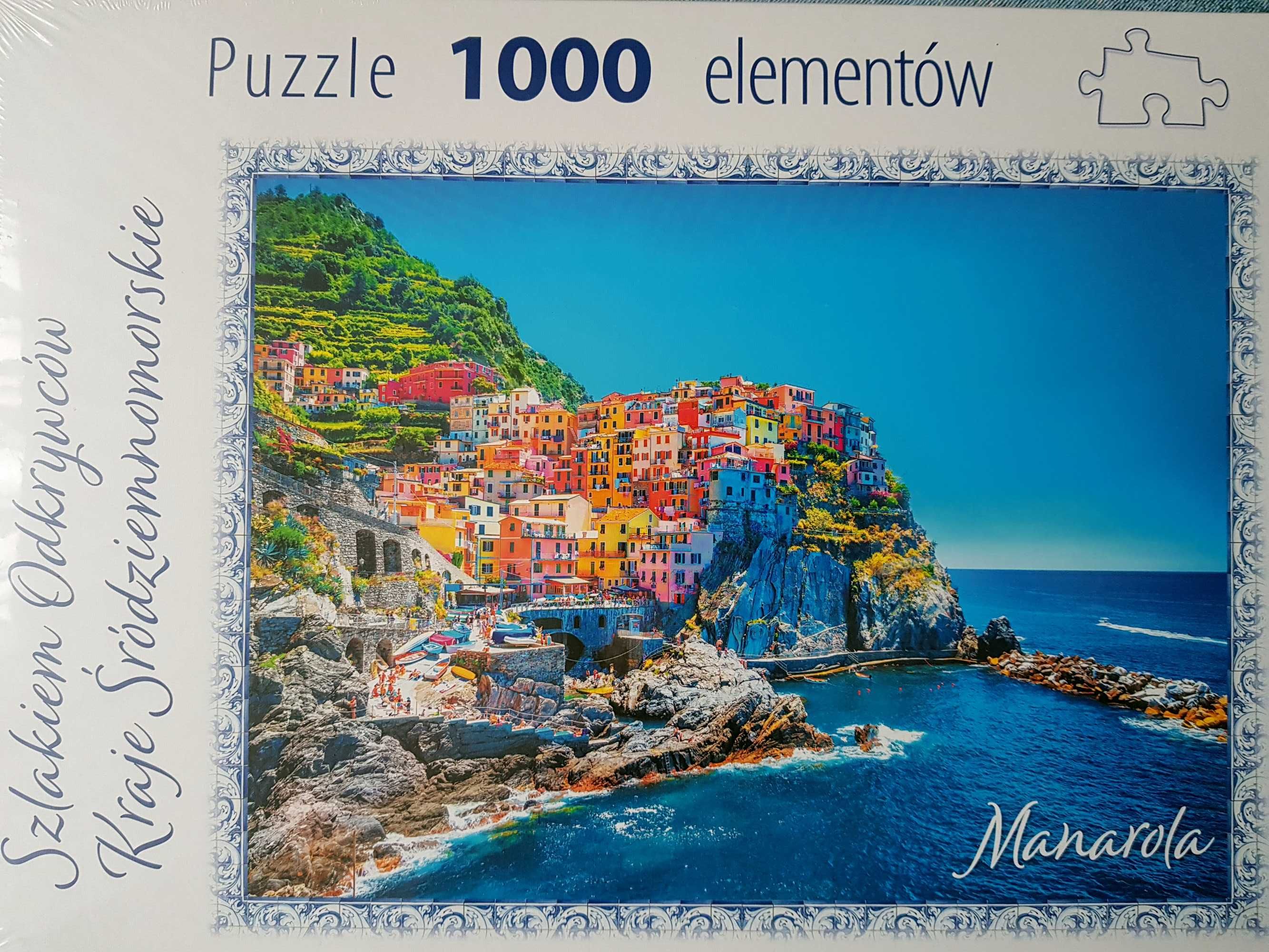 Nowe Puzzle Trefl Włochy Manarola NOWE w folii