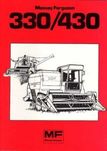 MF 330 430 Kombajn Instrukcja obsługi Massey Ferguson