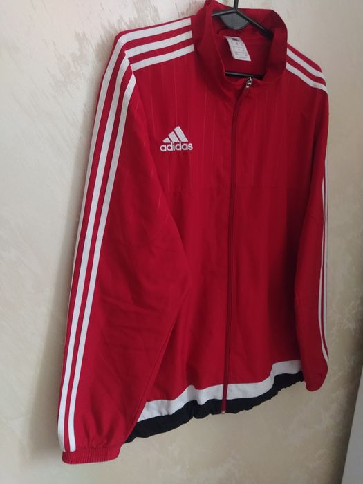 Bluza Sportowa Adidas Rozmiar XL Kolor Czerwona Nowa