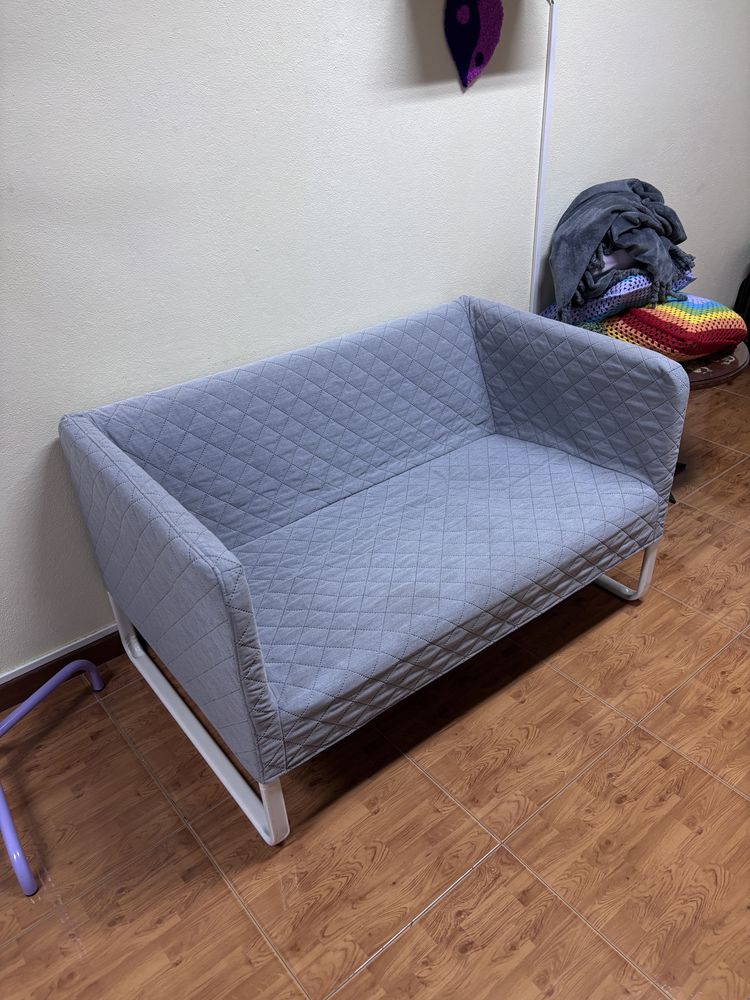 Sofá KNOPPARP Ikea Cinza