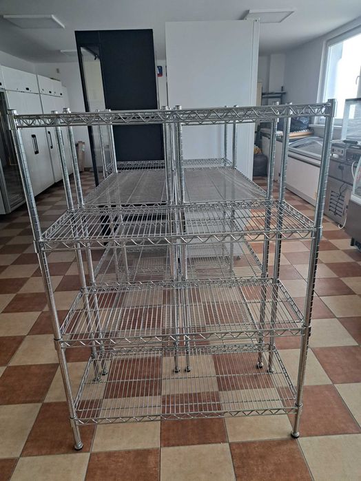 Regał siatkowy 4 półki