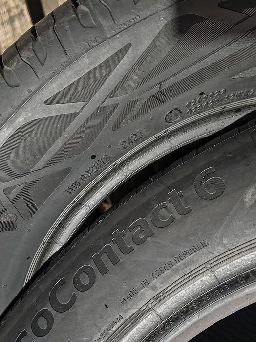 Шини 225/60r17 Continental | 2021 | 7/5.5mm | Czech | Преміум | Ідеал