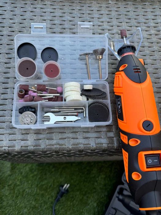 Mini WIERTARKA-FREZARKA WIELOFUNKCYJNA 200W 135 akc 8000 do 35000obr