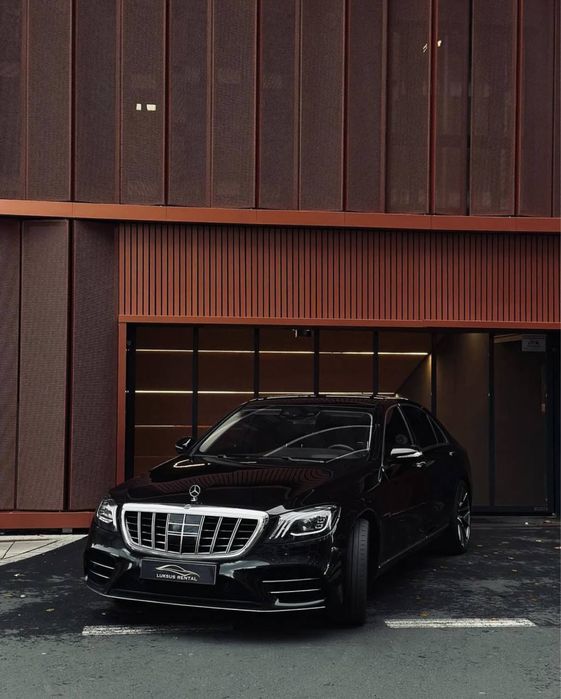Wynajem aut klasy premium. Mercedes S klasa S400d Long