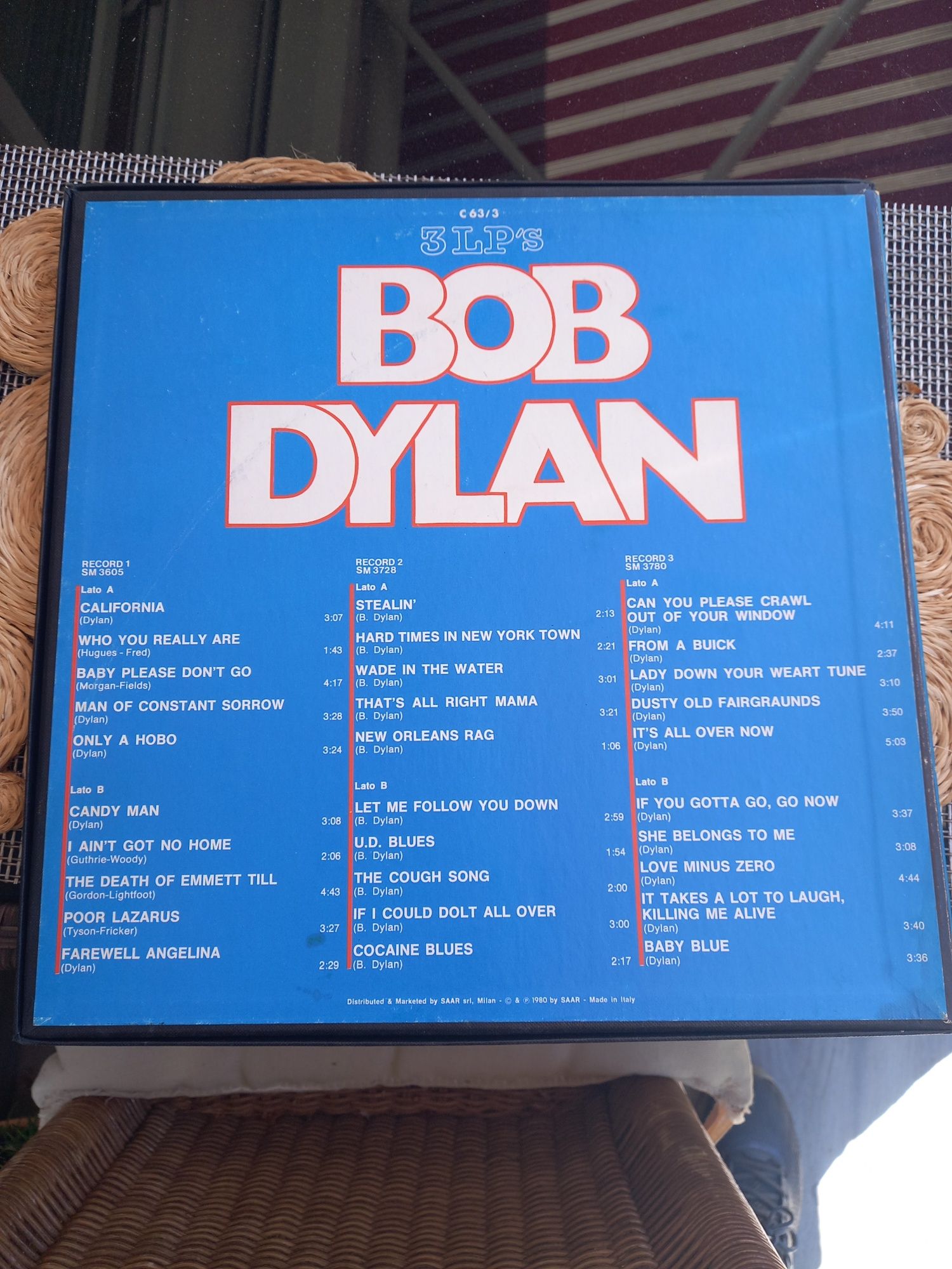 Bob Dylan płyty winelowe