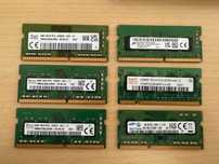 Pamięci RAM 8GB DDR4 PC4 / 4GB DDR3 PC3L / 256MB DDR2 PC2