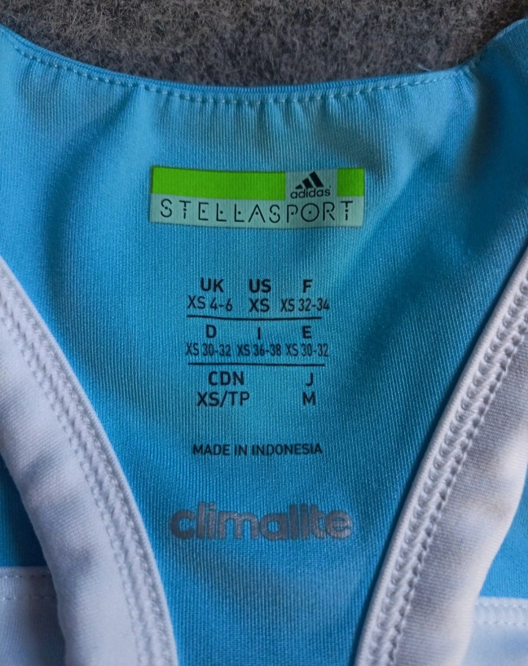 Biustonosz sportowy Stella McCartney adidas