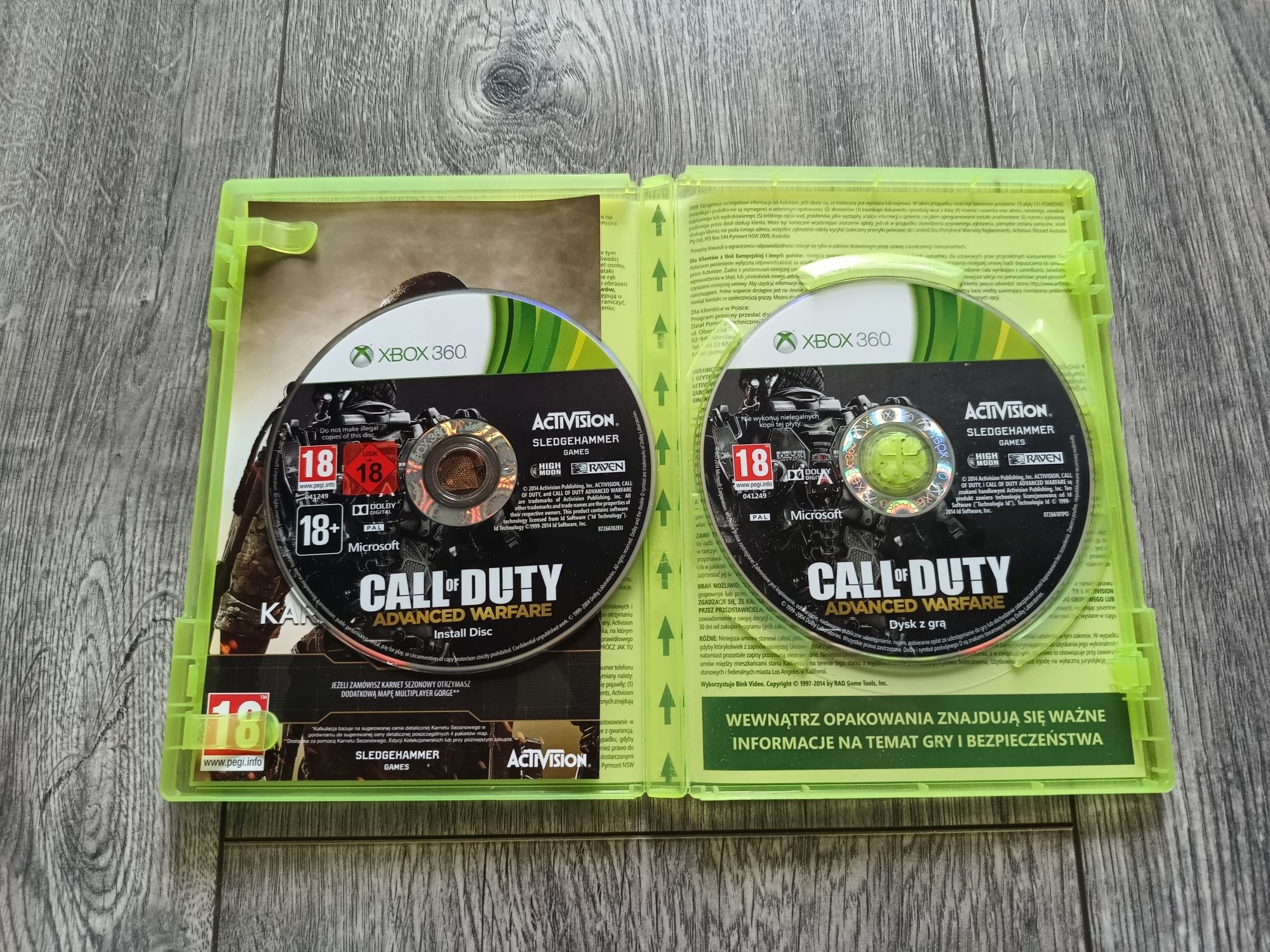 Gra Xbox 360 Call Of Duty Advanced Warfare - Polska wersja