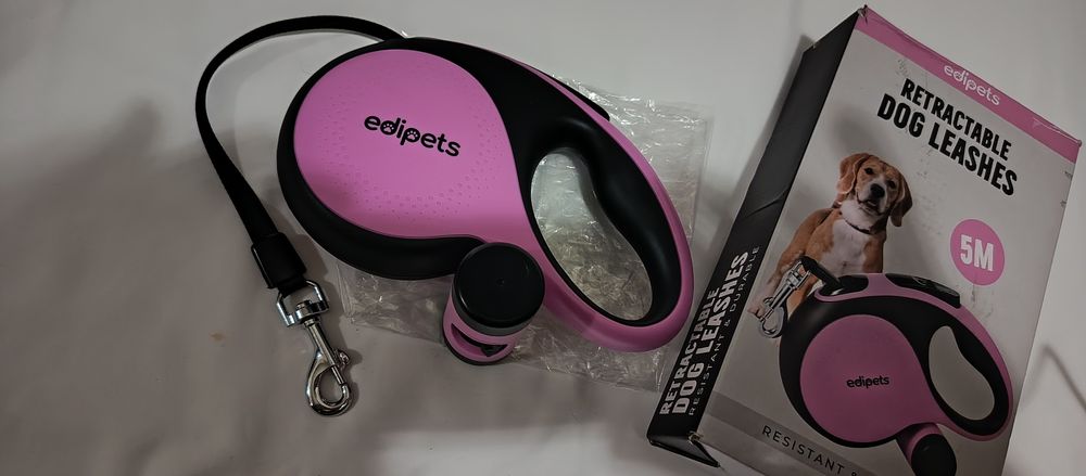 Smycz 5m Różowa Pantera Ediets Nowa