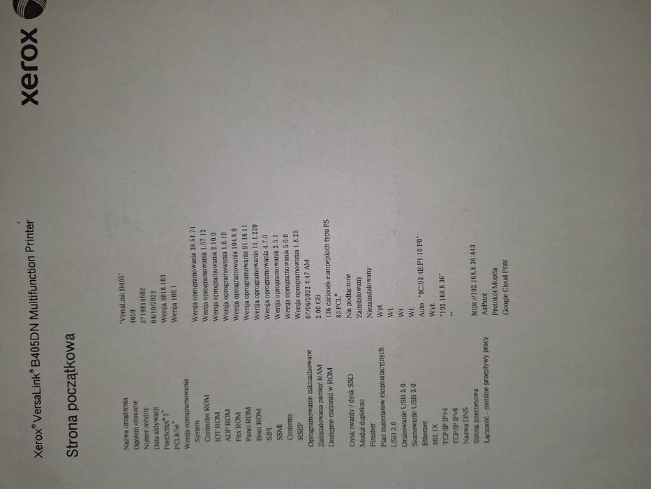 Xerox Versalink B405