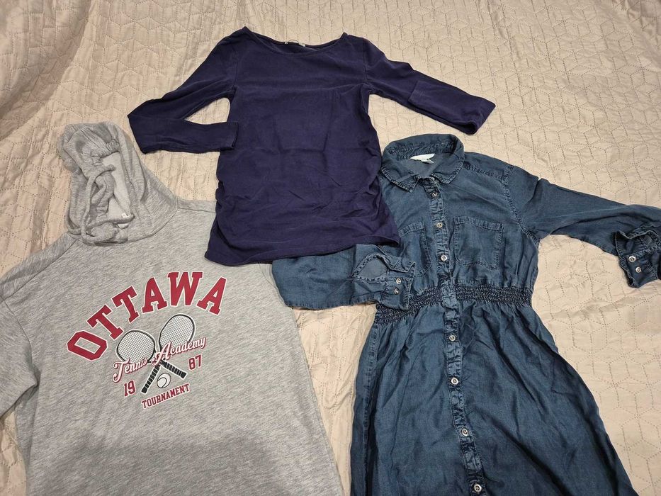 Ciuchy ciążowe zestaw Mega Paka roz. S XS h&m mama