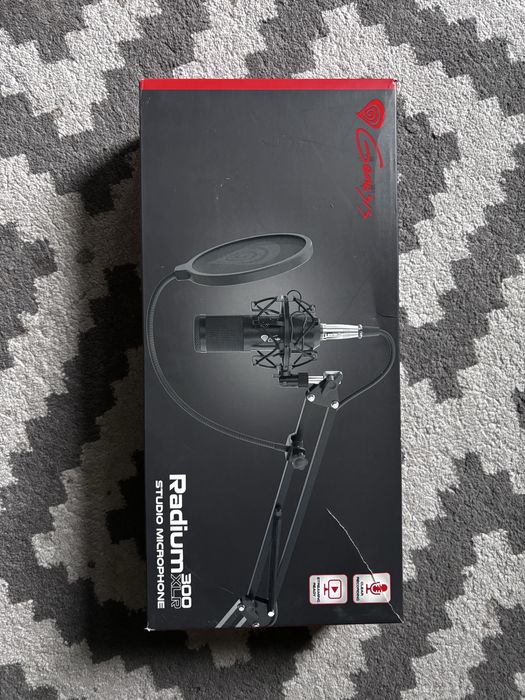 Mikrofon studyjny Genesis Radium 300 xlr